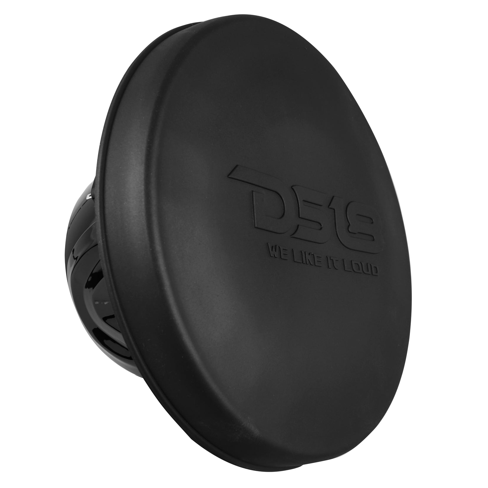 NXL 8" 2-Way Coaxial Marine Speaker With LED RGB Lights 125 Watts Rms 4-Ohm - Black Carbon Fiber - DS18