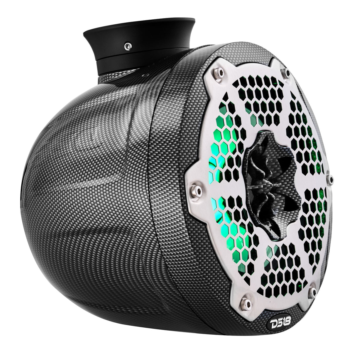 NXL 6.5" Pod 300W Speaker with Integrated RGB LED Lights (Pair) - Perfect for Jet Skis - DS18