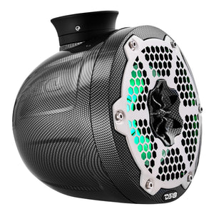 NXL 6.5" Pod 300W Speaker with Integrated RGB LED Lights (Pair) - Perfect for Jet Skis - DS18