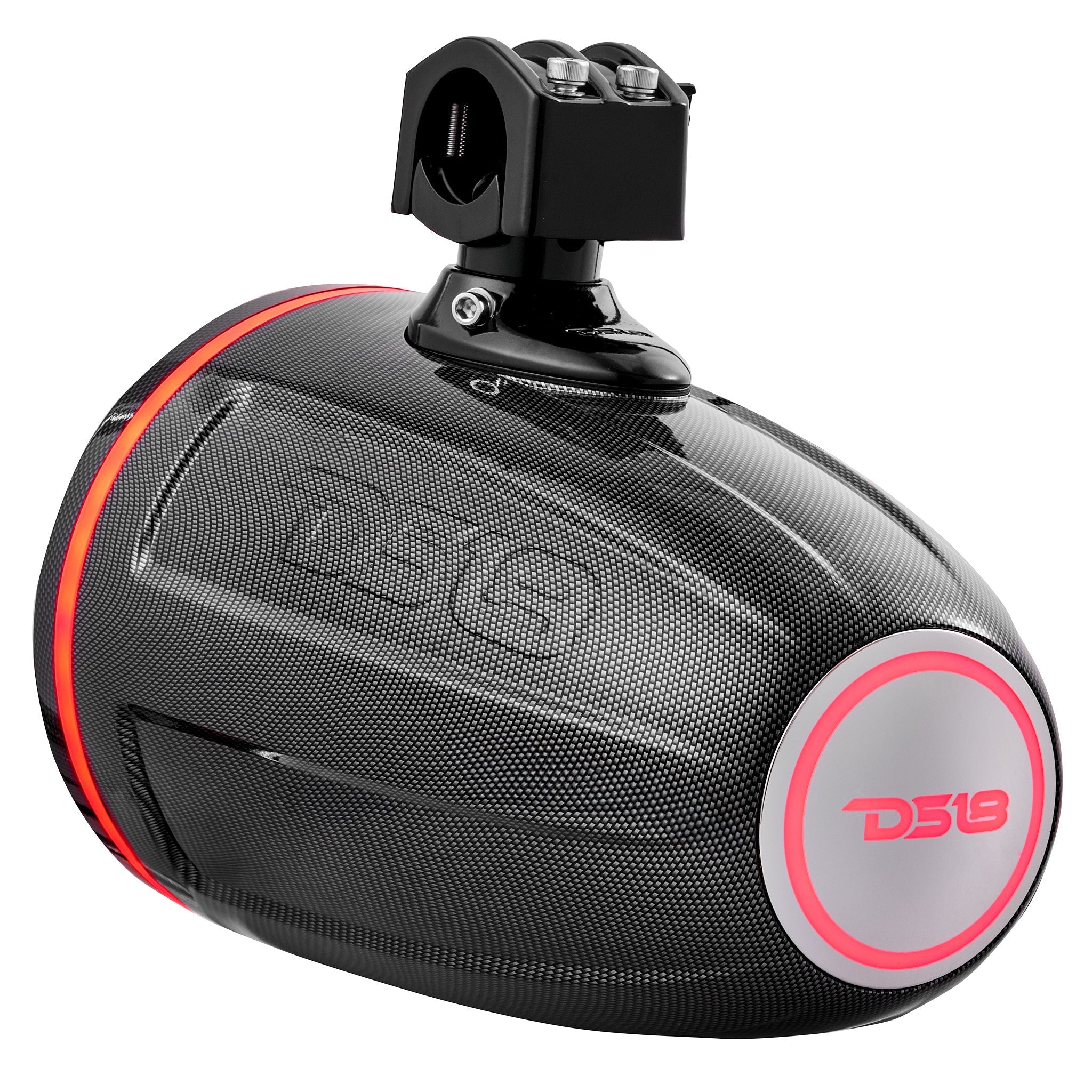 NXL 8" Marine and Powersports Empty Tower LED RGB Lights -Black Carbon Fiber - DS18