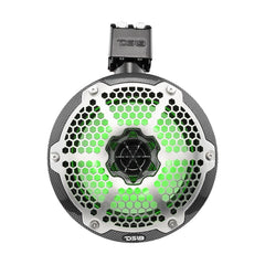 Jeep Gladiator JT Mounting Bar + 4x 8” Marine Tower Speakers with RGB LED Lights - DS18