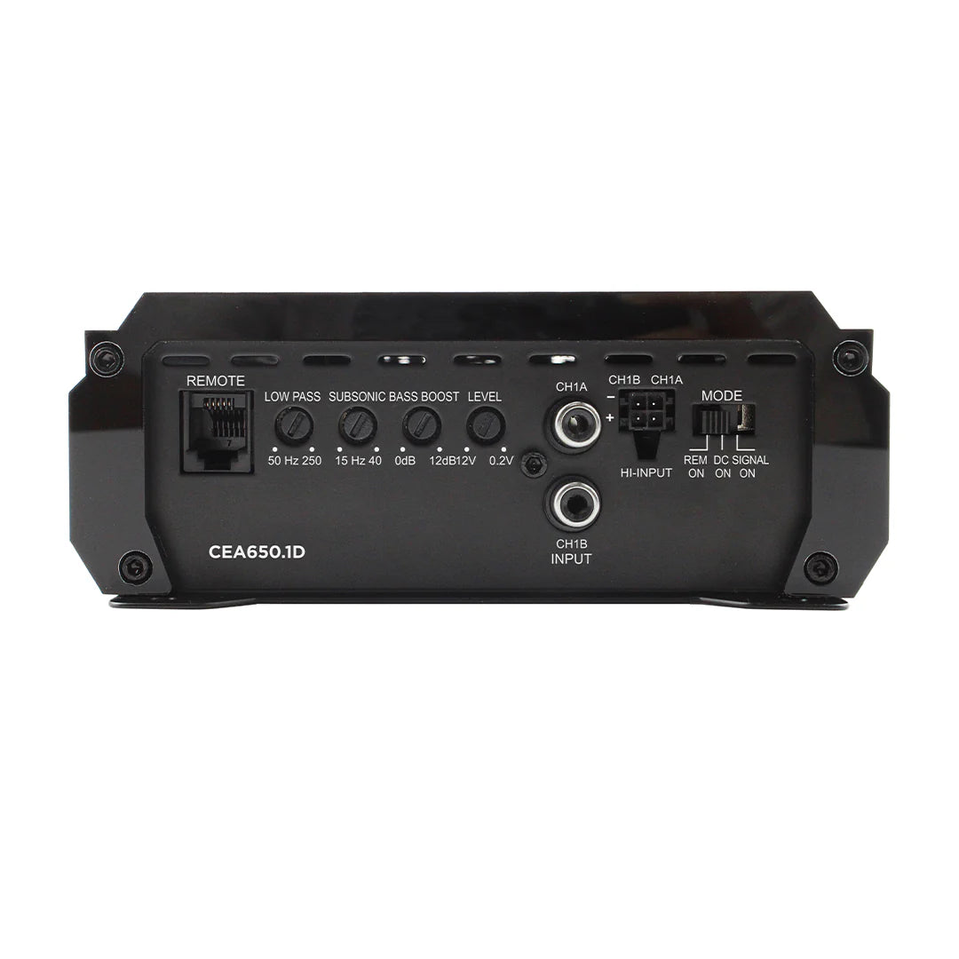 CEA650.1D - 2600W Max Power / 650 Watts RMS Class D Monoblock Amplifier