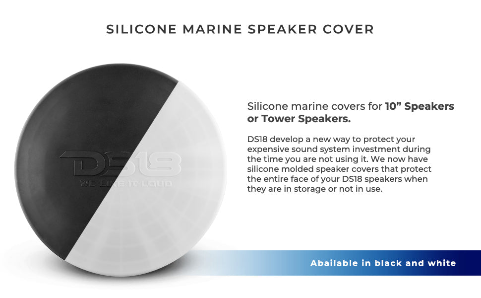 10" Silicone Cover for All Towers, Speakers and Subwoofers - DS18