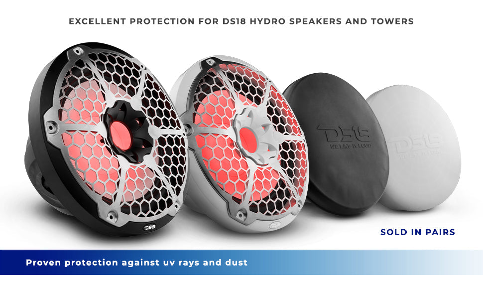 12" Silicone Cover for All Towers, Speakers and Subwoofers - DS18
