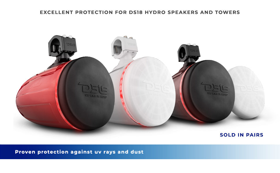 8" Silicone Cover for All Towers, Speakers and Subwoofers - DS18