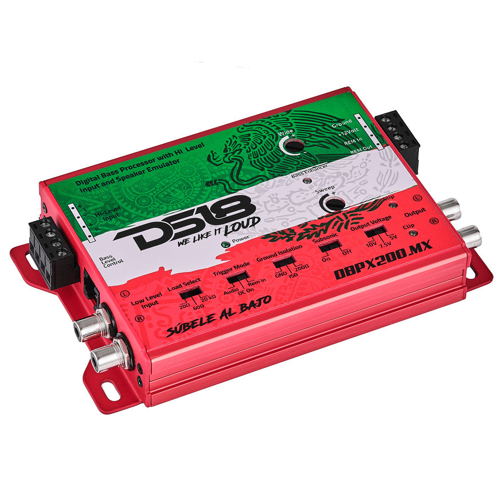 Digital Bass Processor with Hi to Low Signal Converter & Speaker Emulator – Mexico Design - DS18