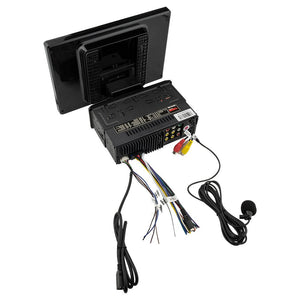 10.5" Floating Adjustable Modular Touchscreen Mechless Single-DIN Head Unit with Bluetooth, Mirror Link and USB - DS18