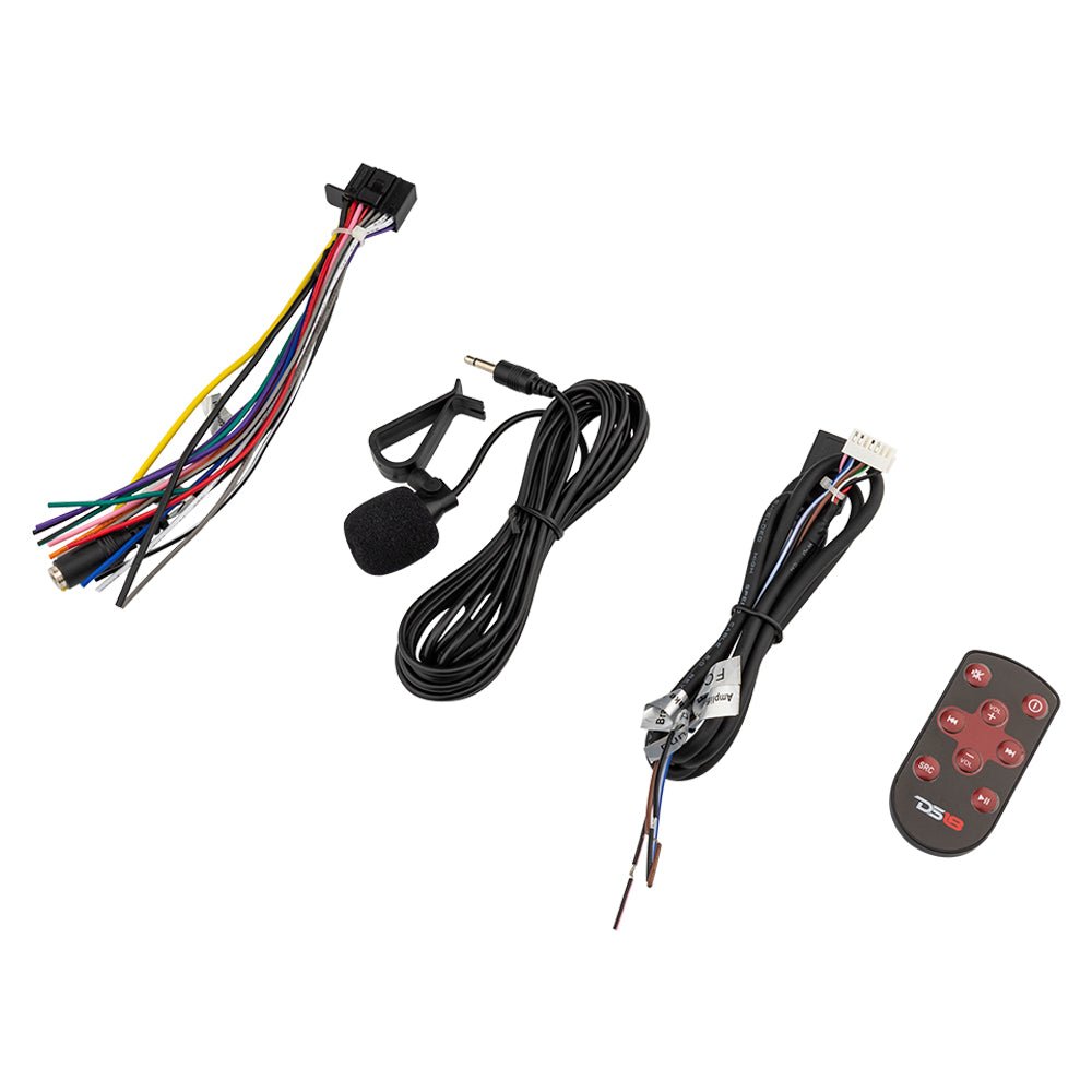 7" Touchscreen Mechless Double-DIN Headunit with Bluetooth, USB, Mirror Link And Car play - DS18