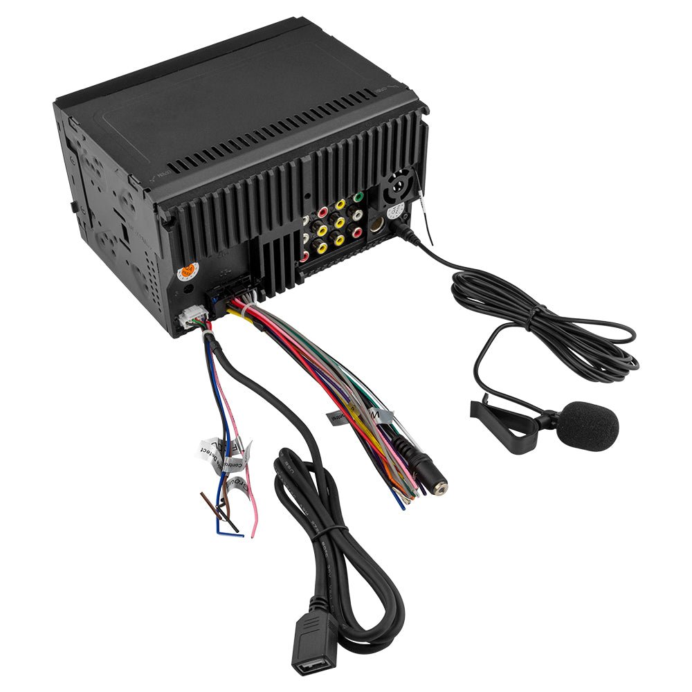 7" Touchscreen Mechless Double-DIN Headunit with Bluetooth, USB, Mirror Link And Car play - DS18