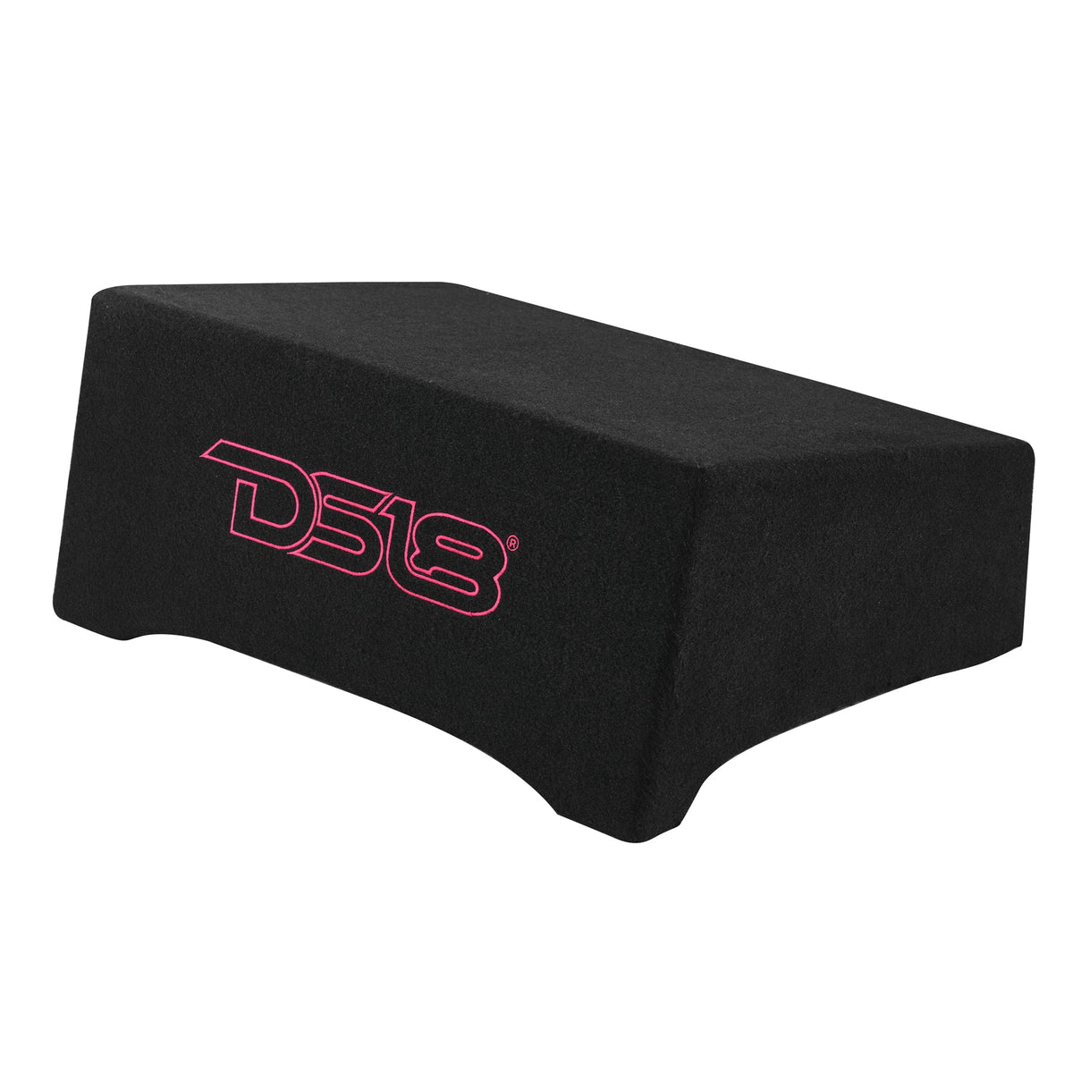 DFPU Under Seat 10” Shallow Subwoofer Enclosure | Sealed, Loaded, 600W RMS @ 2 Ohm - DS18