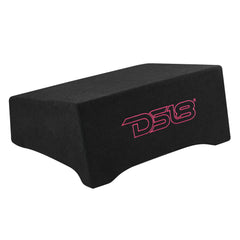 DFPU Under Seat 10” Shallow Subwoofer Enclosure | Sealed, Loaded, 600W RMS @ 2 Ohm - DS18