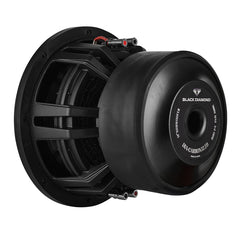 Black Diamond 12" High Excursion Subwoofer with Carbon Fiber Cone | 3500W RMS / 7000W MAX | Dual 1-Ohm Voice Coil - DS18