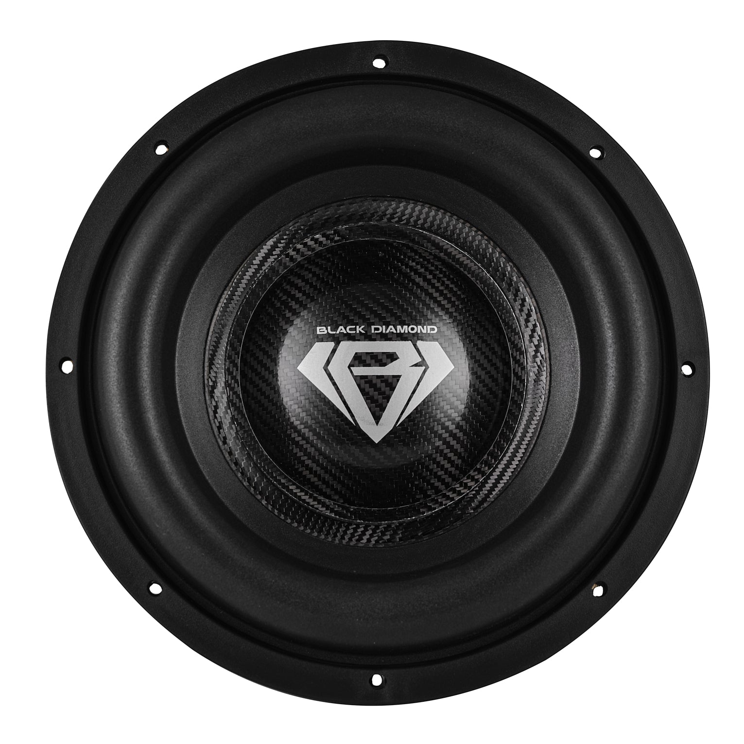 Black Diamond 12" High Excursion Subwoofer with Carbon Fiber Cone | 3500W RMS / 7000W MAX | Dual 1-Ohm Voice Coil - DS18