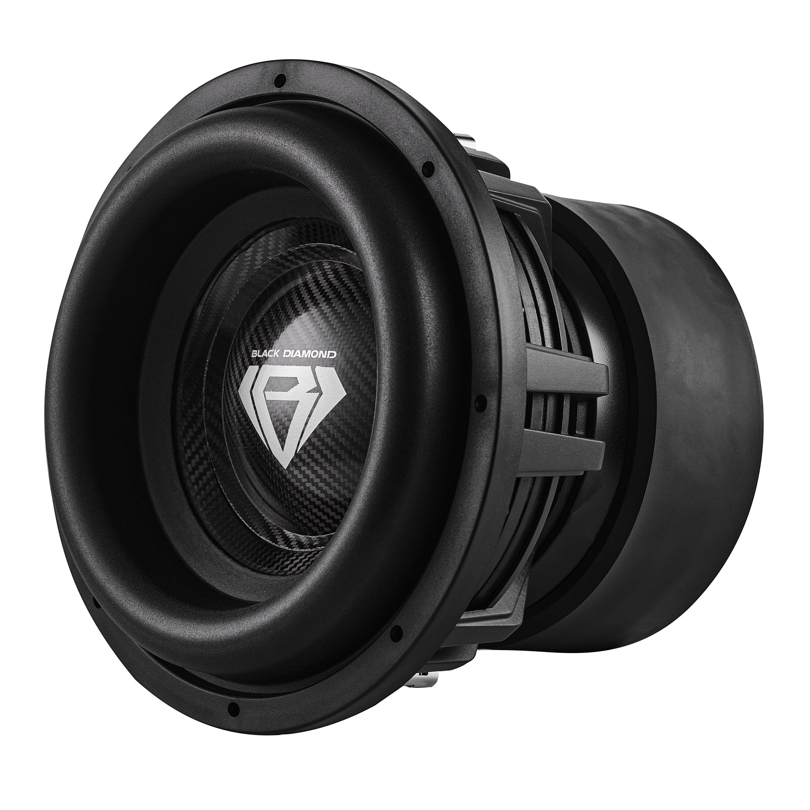 Black Diamond 12" High Excursion Subwoofer with Carbon Fiber Cone | 3500W RMS / 7000W MAX | Dual 2-Ohm Voice Coil - DS18