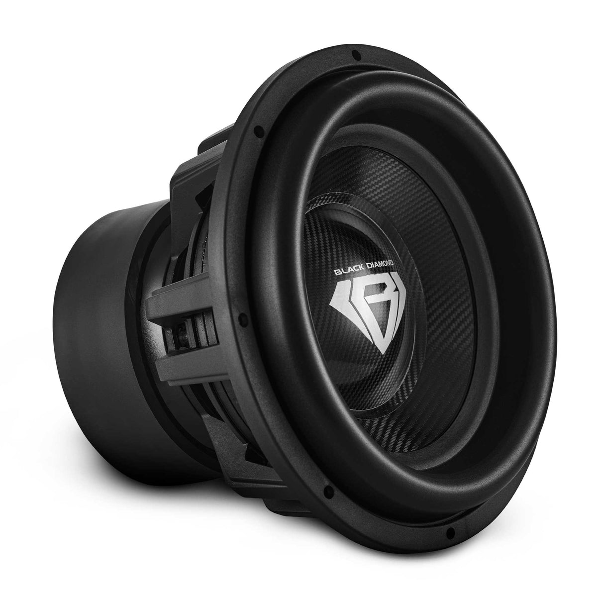 Black Diamond 15" High Excursion Subwoofer with Carbon Fiber Cone | 3500W RMS / 7000W Peak | Dual 2-Ohm Voice Coil - DS18