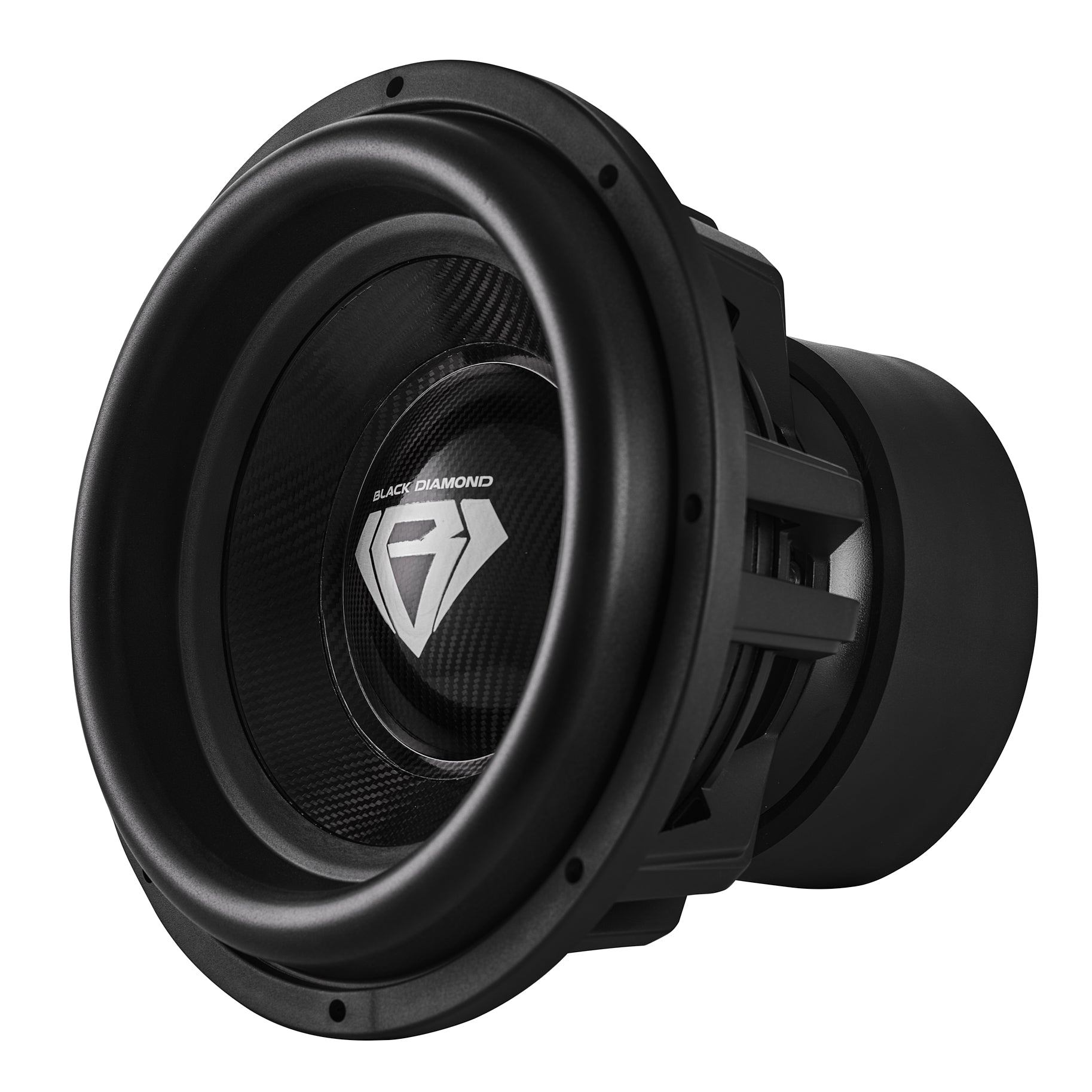 Black Diamond 15" High Excursion Subwoofer with Carbon Fiber Cone | 3500W RMS / 7000W Peak | Dual 1-Ohm Voice Coil - DS18