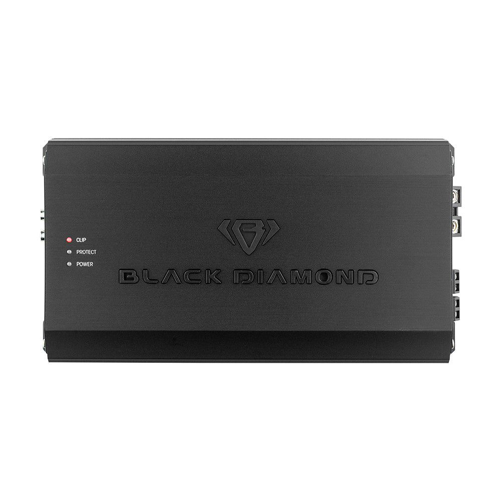 Black Diamond 1-Channel Class D Monoblock Amplifier | 1000W RMS at 1-Ohm - DS18