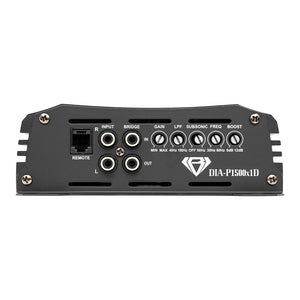 Black Diamond 1-Channel Class D Monoblock Amplifier | 1500W RMS at 1-Ohm - DS18
