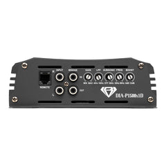 Black Diamond 1-Channel Class D Monoblock Amplifier | 1500W RMS at 1-Ohm - DS18