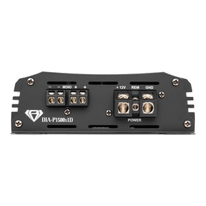 Black Diamond 1-Channel Class D Monoblock Amplifier | 1500W RMS at 1-Ohm - DS18