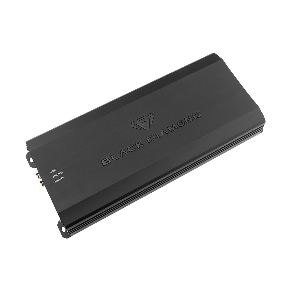 Black Diamond 1-Channel Class D Monoblock Amplifier | 1500W RMS at 1-Ohm - DS18
