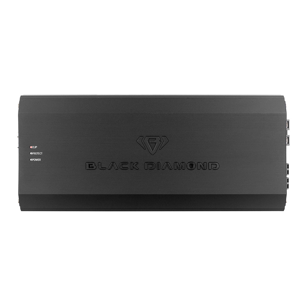 Black Diamond 1-Channel Class D Monoblock Amplifier | 1500W RMS at 1-Ohm - DS18