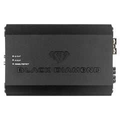 Black Diamond Class D 4-Channel Full Range Amplifier | 200W RMS X 4 at 4-Ohm - DS18