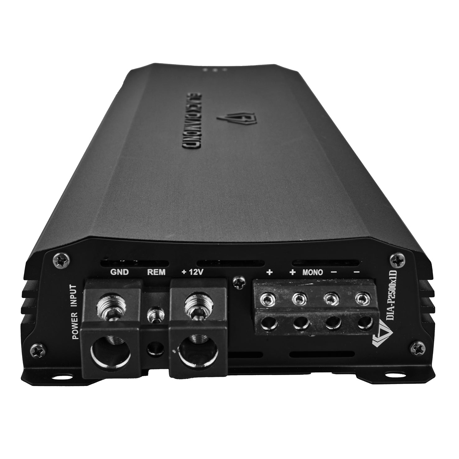 Black Diamond 1-Channel Class D Monoblock Amplifier | 2500W RMS @ 1 Ohm - DS18