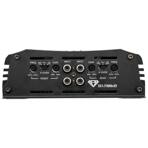 Black Diamond Class D 4-Channel Full Range Amplifier | 400W RMS X 4 at 4-Ohm - DS18