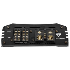 Black Diamond Class D 4-Channel Full Range Amplifier | 400W RMS X 4 at 4-Ohm - DS18