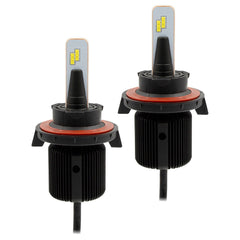 H13 Dual Beam Pair LED Bulbs Kit