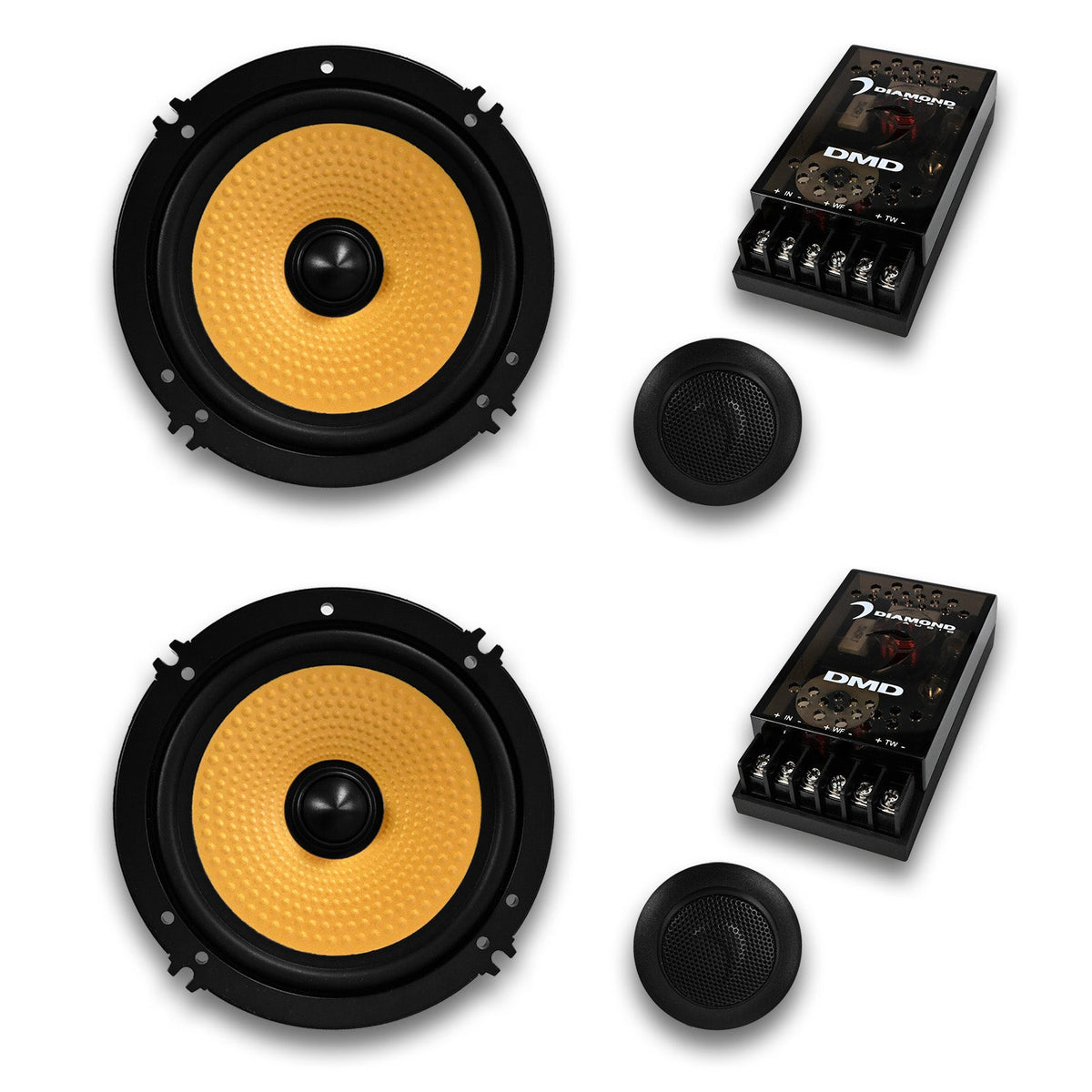 DMDX65C - DMDX SERIES 6.5" 2-WAY COMPONENT SET