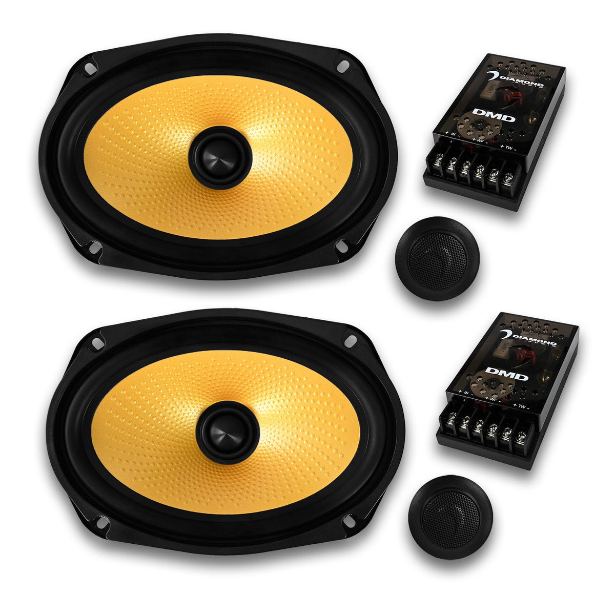 DMDX69C - DMDX SERIES 6"X9" 2-WAY COMPONENT SET