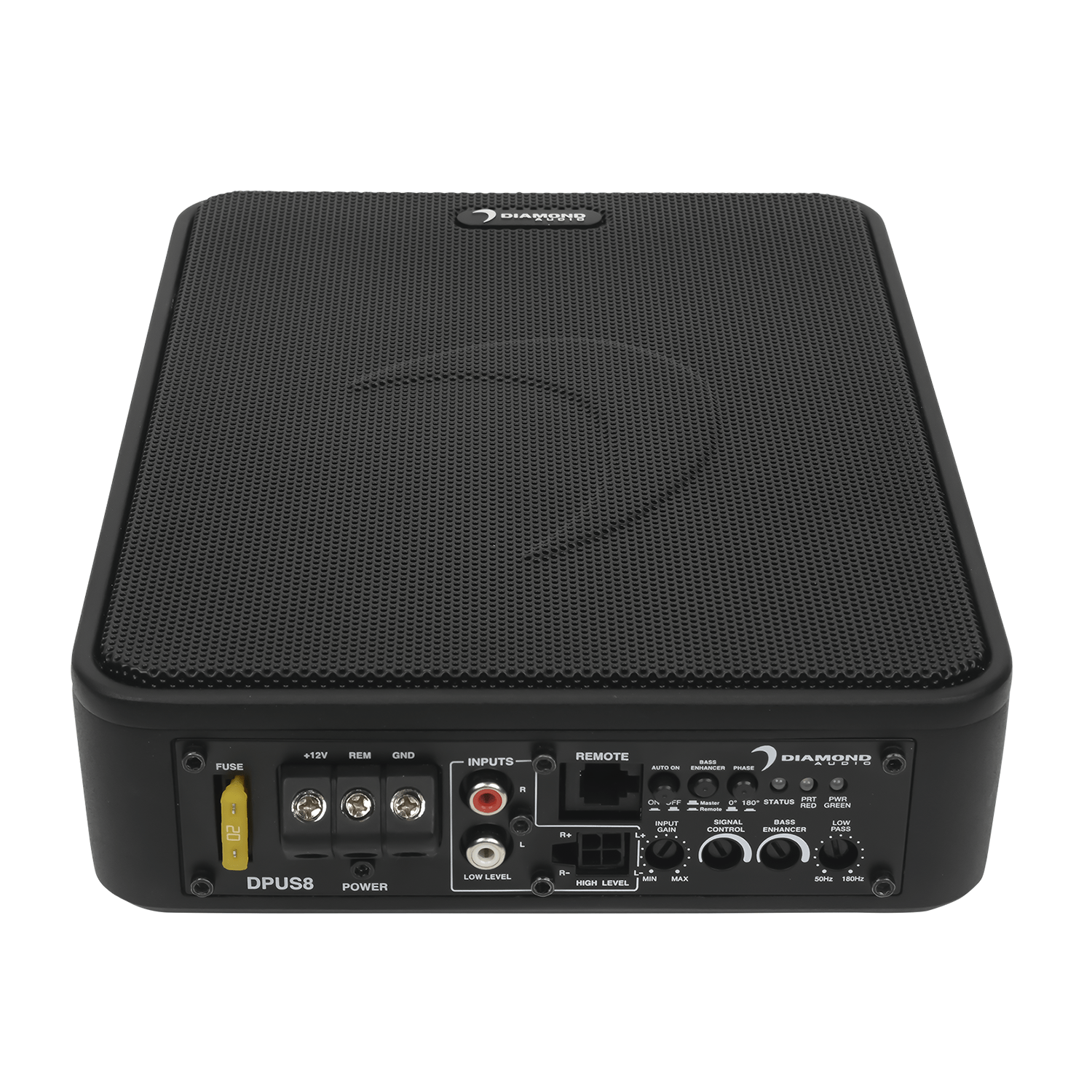 DMD Series 8" Active Slim Subwoofer w/Bass Enhancement - DPUS8