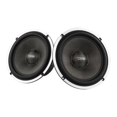 DX 6.5" 2- Way Component Speaker System With Kevlar Cone 230 Watts Rms 4-Ohm - DS18
