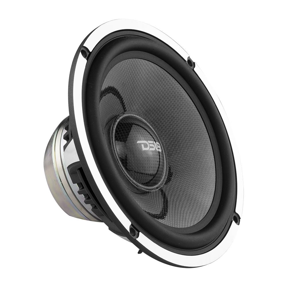 DX 6.5" 3- Way Neodymium Component Speaker System With Carbon Fiber Cone 290 Watts Rms 4-Ohm - DS18