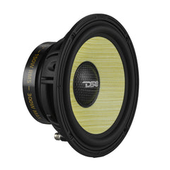 DXQ 6.5" 2-Way Component Speaker Set with Yellow Straw + Composite Foam Cone | 150W RMS 4-Ohm - DS18