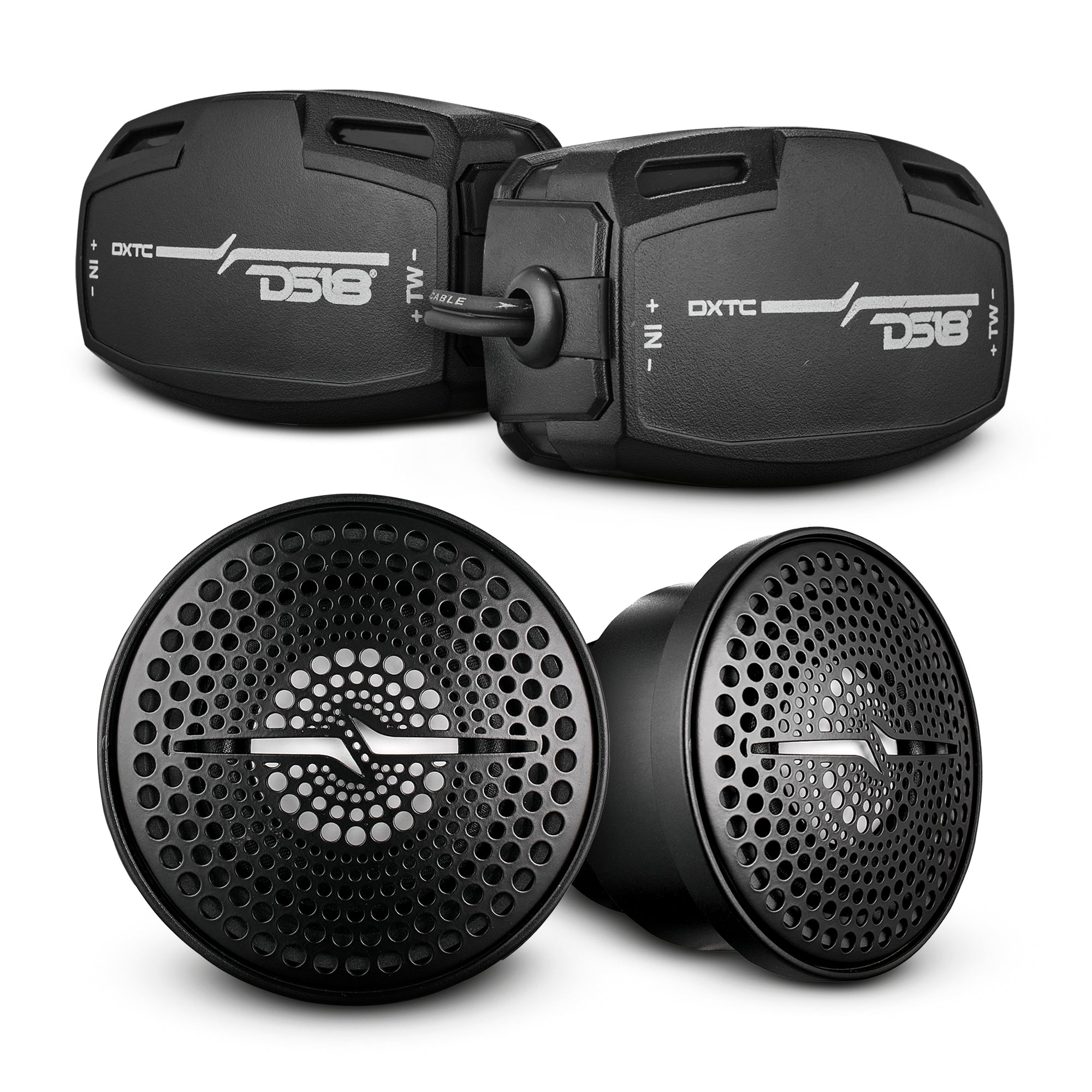 2" Encapsulated Dome Tweeter With Ceramic Diaphragm & External Crossover - DS18