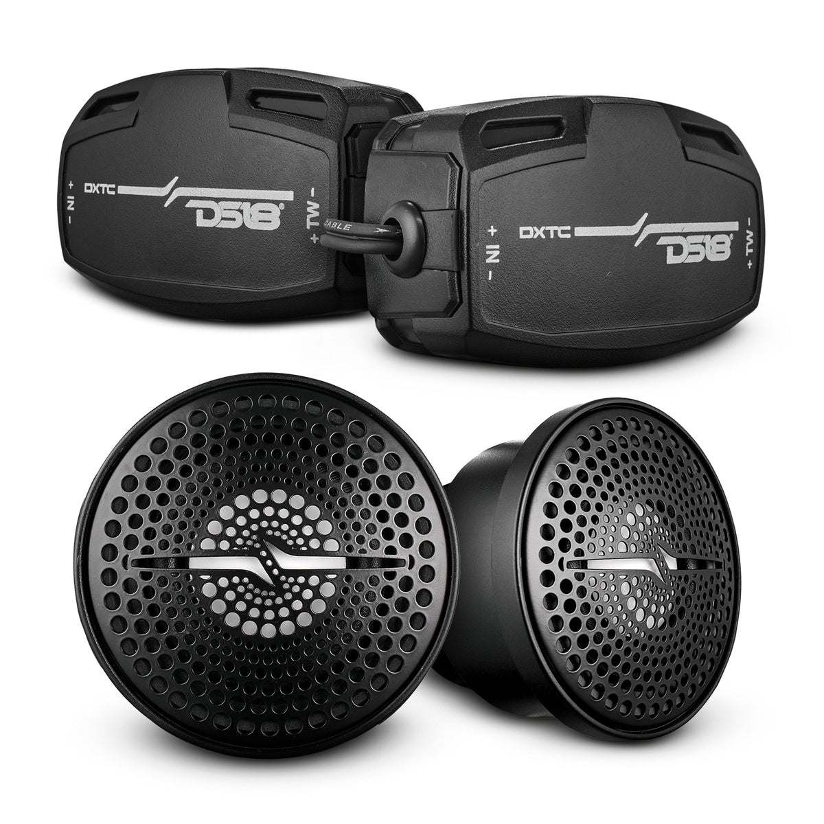 2" Encapsulated Dome Tweeter With Ceramic Diaphragm & External Crossover - DS18