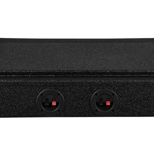 Loaded 2 x 12" Subwoofer Enclosure for 2009 - UP Ford F-150 Crew Cab 2017-2026 Super Duty F-250 / F-350 Crew Cab - DS18