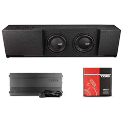 Loaded 2 x 10" Subwoofer Enclosure for 2009 - UP Ford F-150 Crew Cab 2017 – 2026 Super Duty F-250 / F-350 Crew Cab - DS18