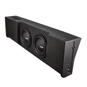 Loaded 2 x 10" Subwoofer Enclosure for 2009 - UP Ford F-150 Crew Cab 2017 – 2026 Super Duty F-250 / F-350 Crew Cab - DS18