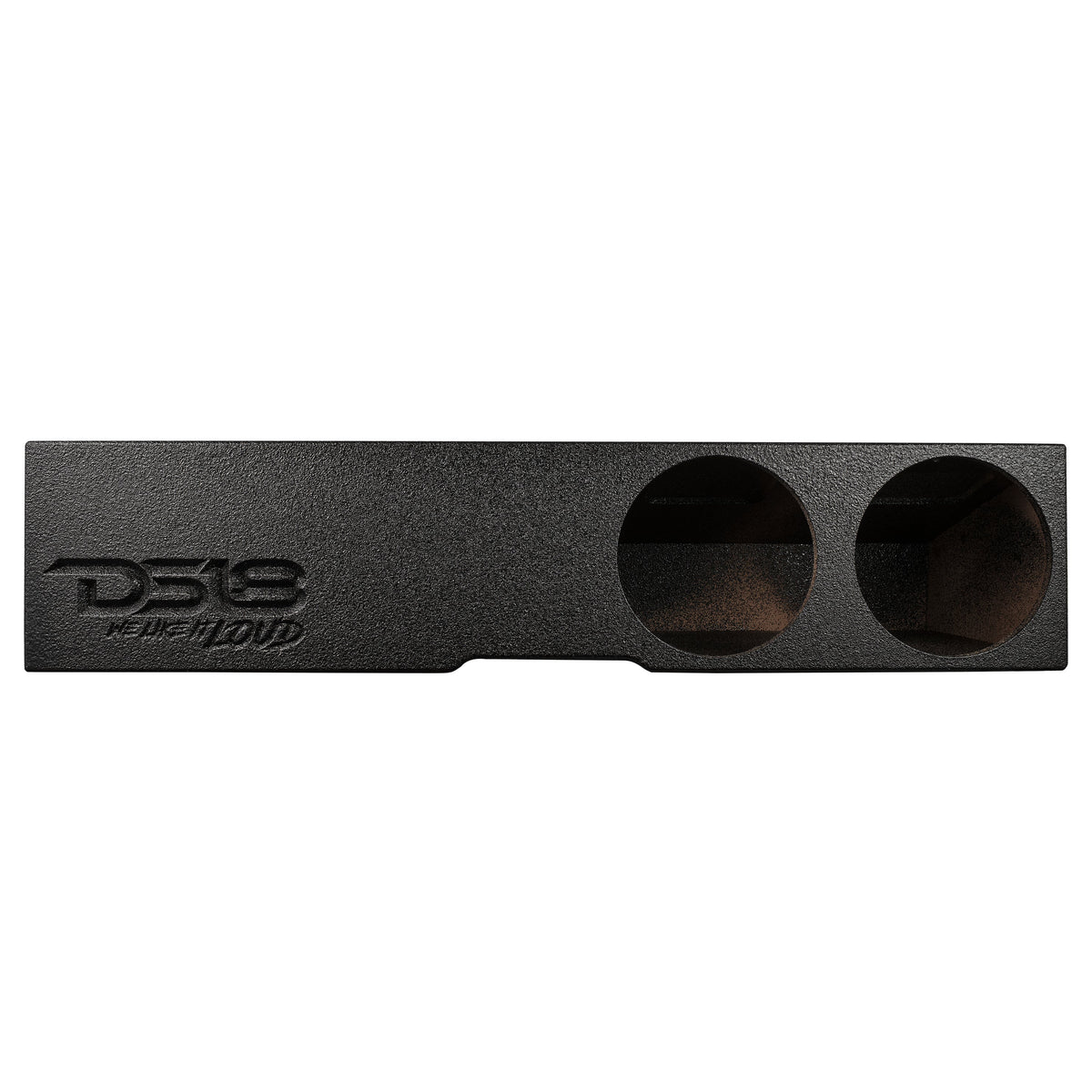 Subwoofer Enclosure for 2019-2024 Chevy Silverado and GMC Sierra 1500/2500/3500, Dual 10" Under Rear Seat Front-Fire Ported