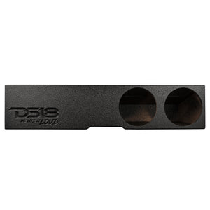 Subwoofer Enclosure for 2019-2024 Chevy Silverado and GMC Sierra 1500/2500/3500, Dual 10" Under Rear Seat Front-Fire Ported