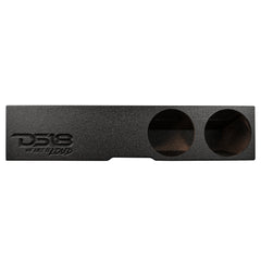 Subwoofer Enclosure for 2019-2024 Chevy Silverado and GMC Sierra 1500/2500/3500, Dual 10" Under Rear Seat Front-Fire Ported