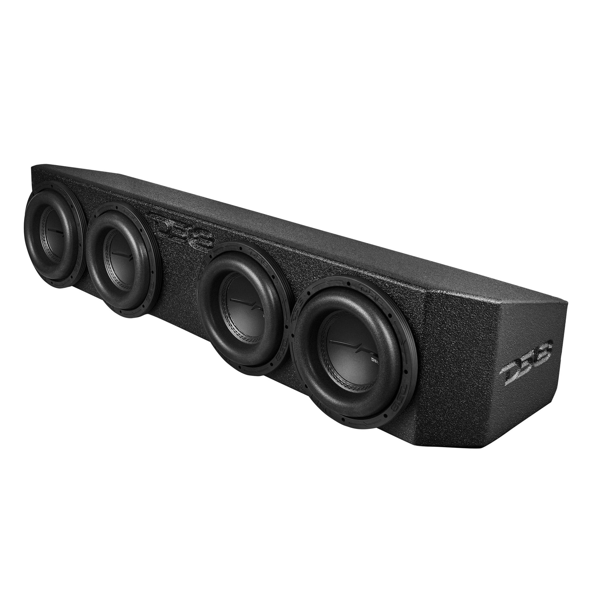 2018-2026 Jeep Gladiator Quadruple 8” Ported Subwoofer Under Seat Enclosure with Amplifier - DS18