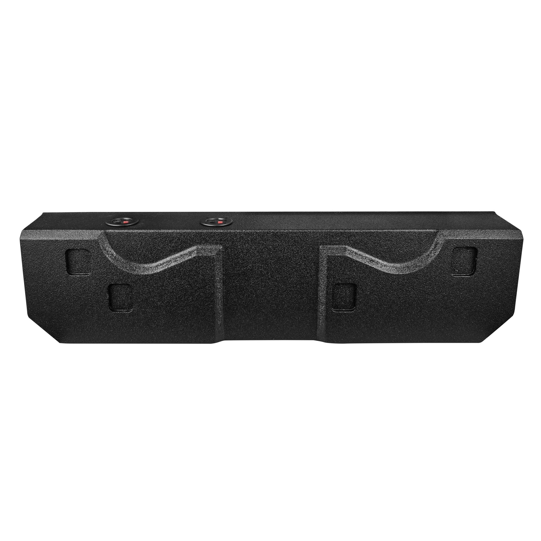 2018-2026 Jeep Gladiator Dual 8” Ported Subwoofer Under Seat Enclosure with Amplifier - DS18
