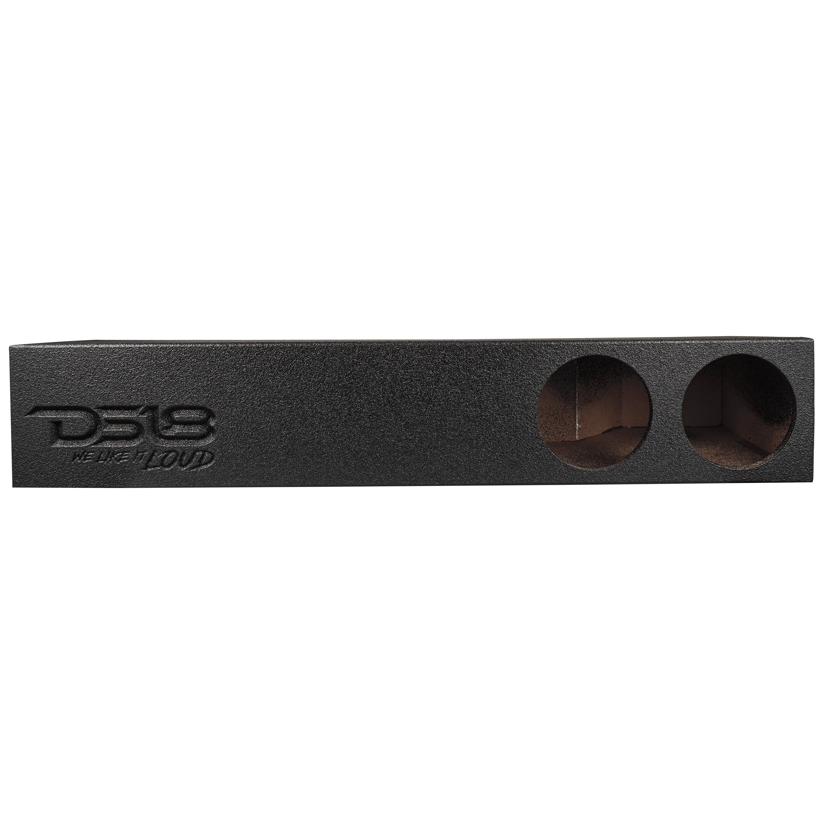 Subwoofer Enclosure for 2019-2024 RAM Trucks 4-Door Models, Dual 8" Under Rear Seat Front-Fire Ported Box - DS18