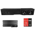 Loaded 2 x 8" Subwoofer Enclosure for Chevy/GMC Crew Cabs (2007-2026) and Ford F-150/Super Duty Crew Cabs (2009-2026) - DS18