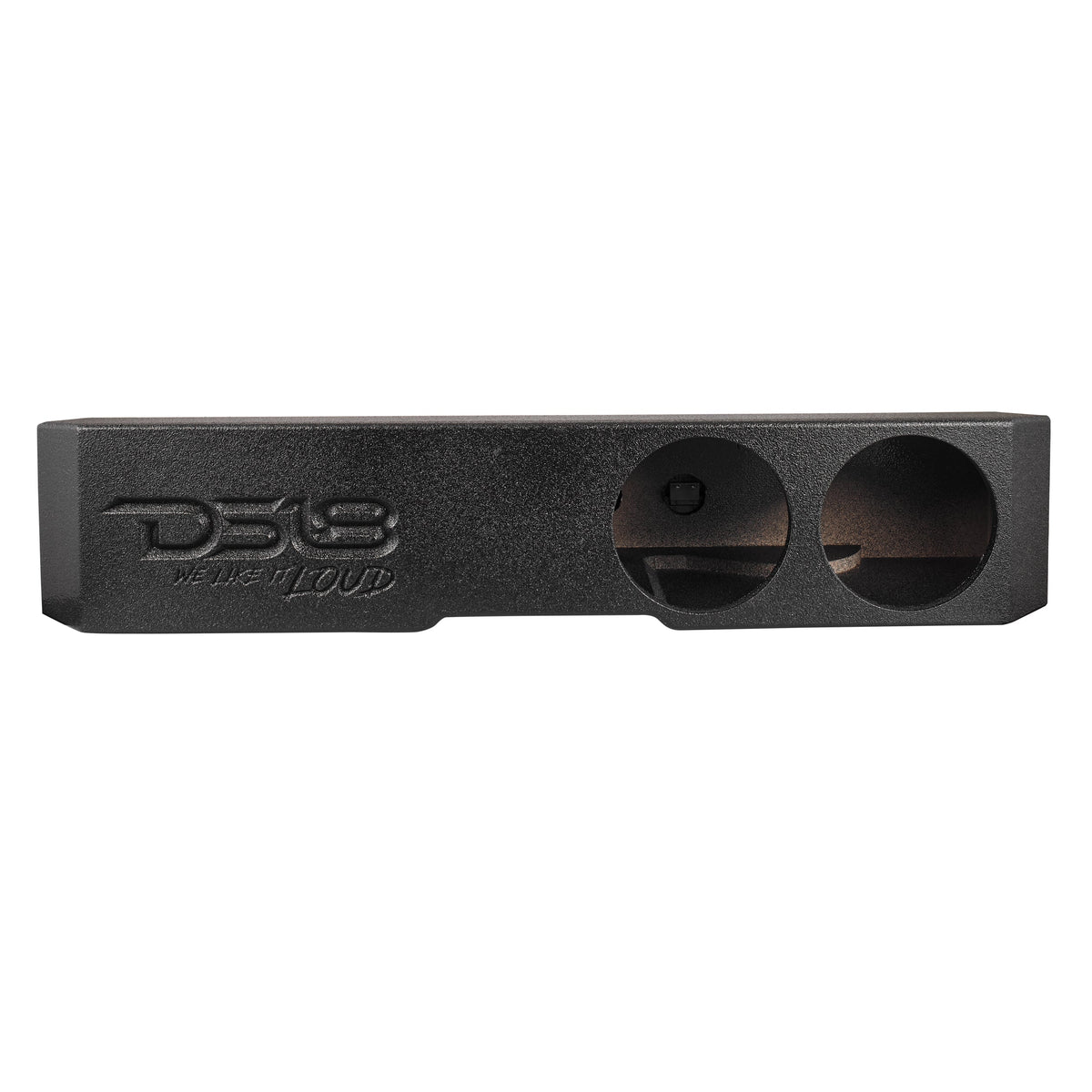 Subwoofer Enclosure for Dual 8" Subwoofers, Under Rear Seat Front-Fire Ported Box for Trucks - DS18